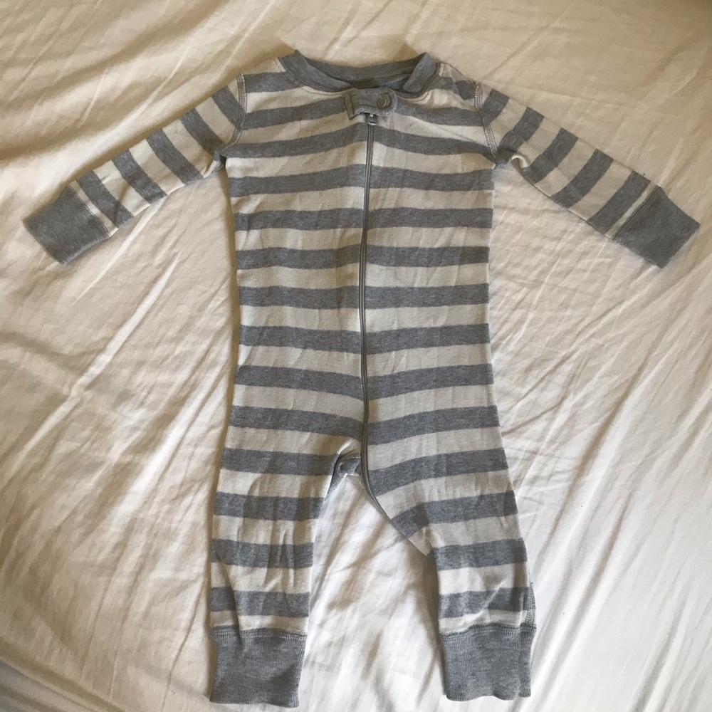 Hanna Andersson organic cotton zipper pajamas